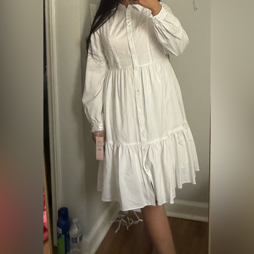 Nanette Lepore Cream white dress